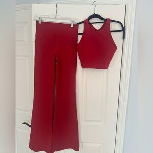 Athleta Red Set (selling together)